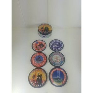 Coasters From Exciting Destinations Across Europe Laughing Elephant 6 Ct Set
